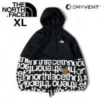 1円～!売切!【正規新品】THE NORTH FACE ANTORA RAIN HOODIE マウンテンパーカー ナイロン US限定 2023最新 防水(XL)黒 白 総柄 180915-60_画像3