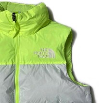 残① 1円～!売切!【正規新品】THE NORTH FACE◆1996 RETRO NUPTSE VEST ダウンベスト ヌプシ US限定 RDS パッカブル(XXL)黄 水色190122-110_画像4