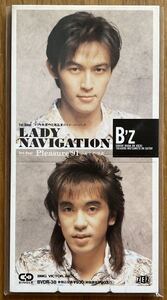 B’zさんのCDシングル『LADY NAVIGATION』　懐かしい縦長のジャケット　8cm CD