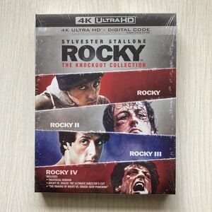 新品　ロッキー ザ・ノックアウト・コレクション 4K UHD 日本語有り　輸入版　北米版 Rocky : シルヴェスター・スタローン