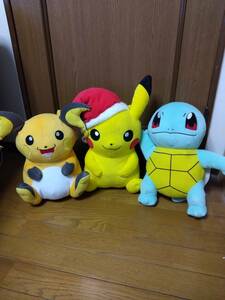 ポケモンぬいぐるみ3体まとめ売り