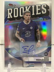 ★500枚限定★2022-23 Topps Finest UCC Enzo Fernandez Rookies RC Auto【2枚セット】