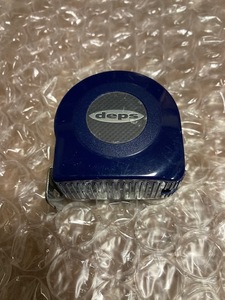 deps　デプス　オリジナルフィッシングメジャー ネイビー 巻尺 スケール