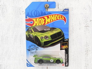 2020New! ベントレー コンチネンタル ＧＴ３ '18 BENTLEY CONTINENTAL GT3 緑■HOT WHEELS ホットウィール