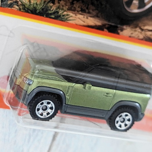 ●ランドローバー ディフェンダー ９０ '20 LAND ROVER DEFENDER 90 緑●2021 MATCHBOX マッチボックスの画像2