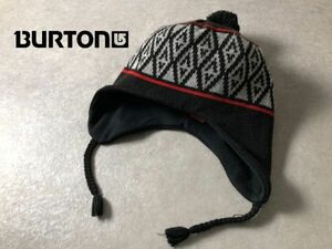 BURTON●耳当て付き ノルディック ニットキャップ 帽子●バートン