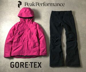 新品・定価12万●Peak Performance●GORE-TEX●BLIZZ JKT & SCOOT PANTS 上下スノーボード ウェア●登山●ピークパフォーマンス