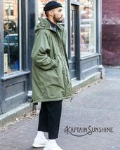 定価7.4万●KAPTAIN SUNSHINE●Padding 48 Field Parka PRIMALOFT ミリタリー モッズコート●キャプテンサンシャイン_画像1