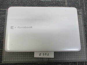 a302　　　TOSHIBA dynabook T552/37GW メモリ、ＨＤＤレス　ノートPC　電源はいりません。　ジャンク扱いでお願いします。