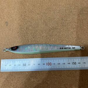 U-3346 シーファルコン(Sea Falcon)　デッドベイトメタル(Dead Bait Metal)160g　実測160g 青物 オフショア 船 ジギングに その他同梱可