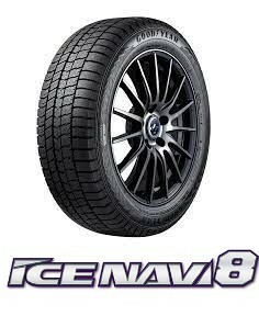 ①★在庫有! 23年製 グットイヤー ICE NAVI8 155/65R14 4本で送税込19,800円～　　