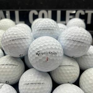 No.730【ロストボール・テーラーメイド TaylorMade ・TOUR PREFERRED X ・ABランク（マジック、ロゴなし）・34球】