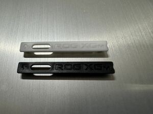 ROG Ally用コネクターカバー2個セット ROG XGコネクター用 ブラック、ホワイト選べる