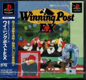 【乖壹05】ウイニングポストEX [WINNING POST] 【SLPS-00189】 ☆-未開封品-☆