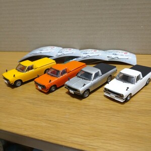 NISSAN sunny truck サニートラック コレクション GB122 ガチャ HAKOTORA ニッサン日産 ハコトラ サニトラ 1/64 tc ミニカー minicar ①