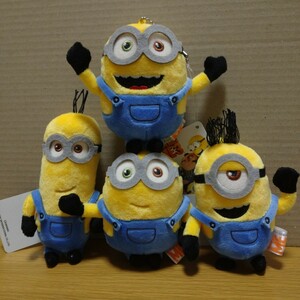 minions minion bob set mascot collection マスコット キーホルダー ボブ ぬいぐるみ ミニオンズ ミニオン コレクション 飾り セット