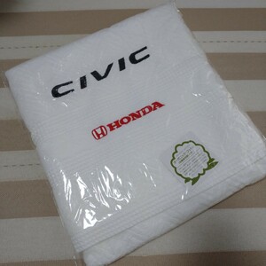 HONDA 非売品 CIVIC シビック バスタオル タオル ロゴ 車 ホンダ ノベルティ グッズ コレクション 限定 car limited collection towel 