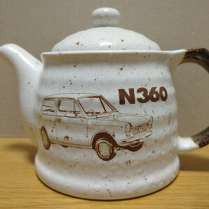 HONDA N360 s800 非売品 teapot ティーポット マスコット ホンダ グッズ コレクション ロゴ 車 ノベルティ 限定 collection mascot 食器