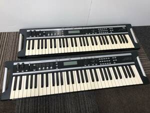 53☆KORG　X50　コルグ　61鍵盤　シンセサイザー　電子ピアノ　動作未確認　2台まとめ　写真追加あり