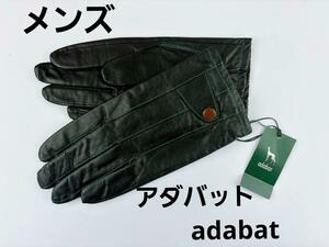 即決★アダバットadabat　メンズ革手袋　№1123-12　新品