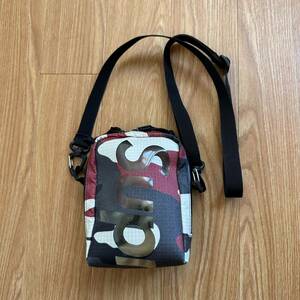 ★ 21SS Supreme シュプリーム Neck Pouch ネックポーチ ショルダーバッグ （レッドカモ赤迷彩）