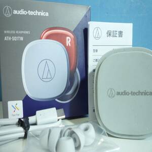 audio-technica ワイヤレスイヤホン ATH-SQ1TW Type-C充電 オーディオテクニカ ヘッドフォン 未検品 Y2023111606