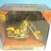 ダイキャストメタル Speed BRAKER 1/9 ディスプレイ 未使用 箱難あり 2台セット アメリカンバイク ミニカー 現状 Y2023112124_画像6
