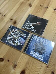 nemophila CD 「The initial impulse 」「Seize th fate」「REVIVE」3枚セット　送料込