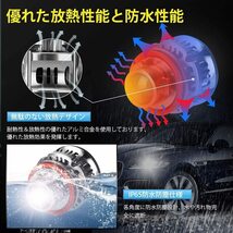 送料無料 H8/H9/H11 LEDスポットフォグランプ プロジェクターレンズ ハイビーム 8000LM DC12V 爆光 LEDフォグ コーナリングランプ_画像3