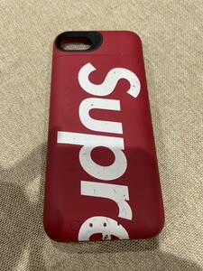 国内正規品　18aw Supreme × Mophie シュプリーム モーフィー iPhone 8 PLUS Juice Pack Air アイフォン 8 プラス パック エアーレッド