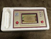 ☆1円スタート☆ Nintendo 任天堂 ゲームウォッチ GAME & WATCH WIDE SCREEN ワイドスクリーン　CHEF シェフ　箱付き　当時物　中古品_画像2