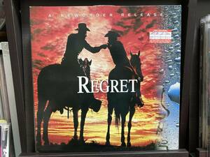 【12インチ】NEW ORDER ☆ Regret 93年 EU London Records アナログ ギターポップ 名曲 33回転 Fire Island Junior Dub 盤質概ね良好