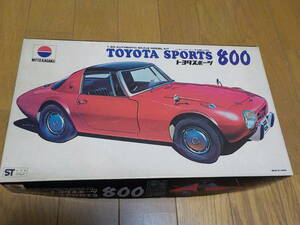 希少箱絵 日東ニットー 1/20 トヨタ スポーツ800 欠品ありジャンク