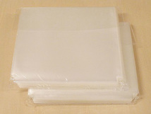 外袋 厚みのあるCDケース用 保護用PP袋 200枚セット 厚手0.08×160×136サイズ 透明 ビニール ジャケット 未使用新品 サプライ S9_画像1