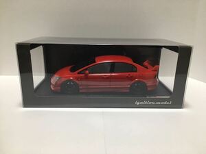 1/18 イグニッション モデル Honda CIVIC (FD2) TYPE R Red IG2828 ignition model