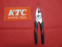 ♪K T C♪全長(mm):200 京都機械工具 コンビネーションプライヤー PJ-200 未使用品 新品_画像1