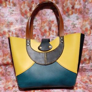本革ハンドメイド トートバッグ