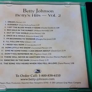 H 【輸入盤】 Betty Johnson / Betty's Hits Vol.2 中古 送料4枚まで185円の画像3