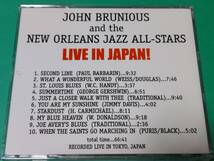 K 【輸入盤】 JOHN BRUNIOUS and the NEW ORLEANS JAZZ ALL-STARS / LIVE IN JAPAN 中古 送料4枚まで185円_画像2