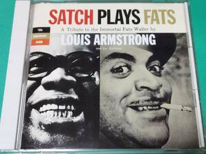 F 【国内盤】 ルイ・アームストロング LOUIS ARMSTRONG / SATCH PLAYS FATS 中古 送料4枚まで185円