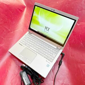 少し難 パナソニック レッツノート CF-MX5PFEVS Core i5 6300U 8GB 256GB 無線Lan DVD-R SK2311-88