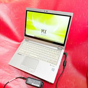 難 パナソニック レッツノート CF-MX5PFEVS Core i5 6300U 8GB 256GB 無線Lan DVD-R SK2311-92