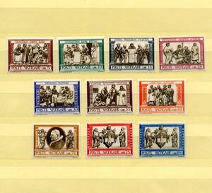 バチカン市国 未使用切手 完 10セット 送料無料 ◆ZL-58