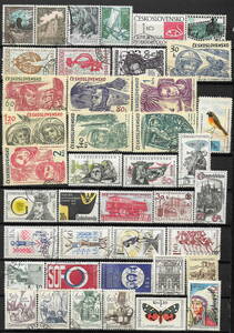 チェコスロバキア 使用済 記念 切手 188枚 - 重複なし - P-501