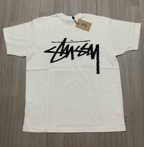 23ss stussy 星ロゴ　クリームTシャツ　半袖　白男女兼用