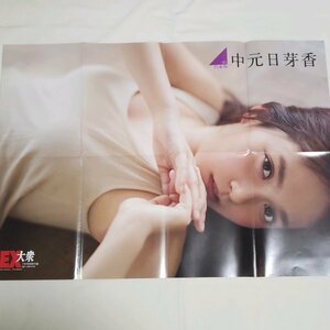 DK272 中元日芽香 生田絵梨花（乃木坂46）◆ポスター 両面 雑誌付録
