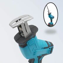 レシプロソー マキタ互換 makita 充電式 マキタ 互換 電動のこぎり セーバーソー 木材 金属 塩ビ 切断 コードレス 電動 ジグソー ブレード_画像4