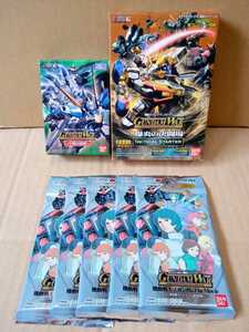  Gundam War ST no. 17. не .. школа +TACTICAL STARTER... решение . место +BOOSTER Mobile Suit Z Gundam The Movie|CARD GAME не использовался товар 7 позиций комплект 
