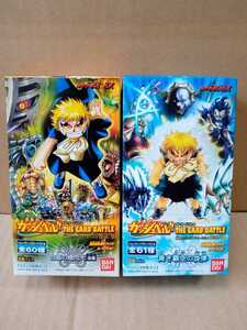 金色のガッシュベル ザ・カードバトル ブースター LEVEL5 白銀の螺閃光＋LEVEL10 青き覇空の旋律 ZATCH BELL CARD GAME 未使用品の2BOXです