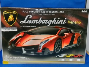  prompt decision price [ unopened goods ] Lamborghini Veneno full function radio control car red radio-controller radio controlled car automobile including in a package possibility 